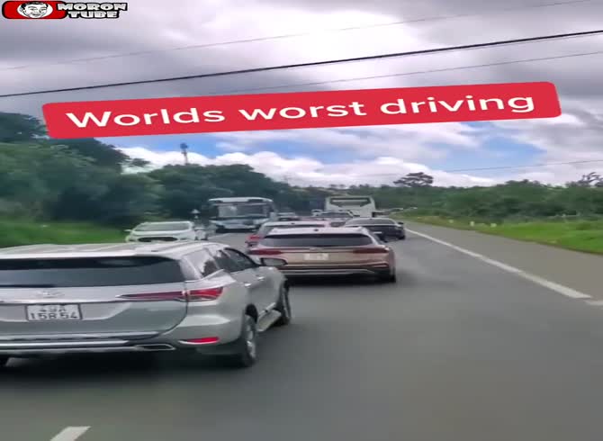 Video :However, where do we drive like this